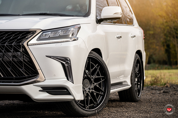Фото дисков Vossen S17-07 (3-Piece) Черный сатин на Lexus LX III