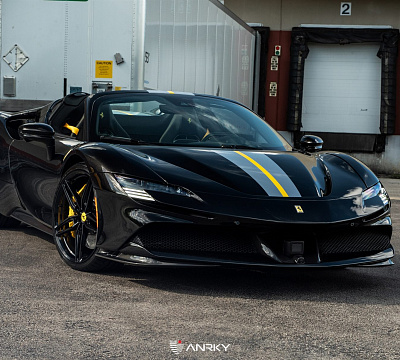 Фото дисков Anrky AN17 на Ferrari SF90