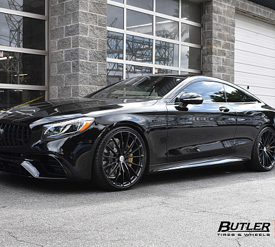 Фото дисков HRE P103 на Mercedes-Benz S-Class (W222, C217)