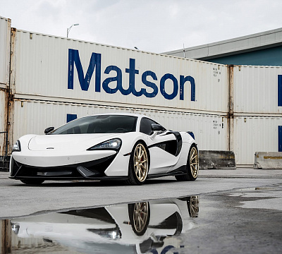 Фото дисков Anrky AN32 на McLaren 570S