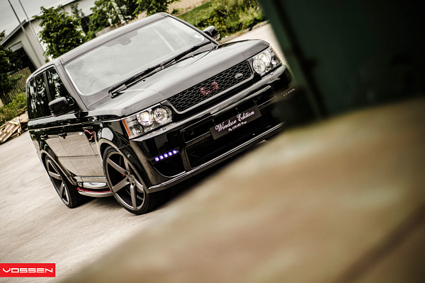 Фото дисков Vossen CV3 Сатиновый графит на Range Rover Sport I