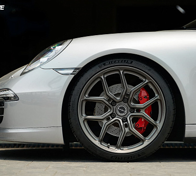 Фото дисков Brixton Forged CM5-R на Porsche 911 VII
