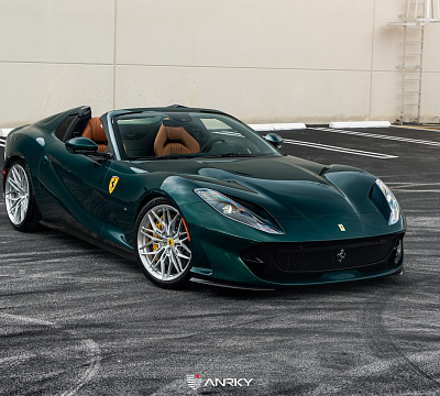 Фото дисков Anrky S1-X1 на Ferrari 812