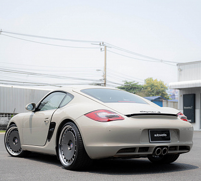 Фото дисков HRE 935 на Porsche Cayman I