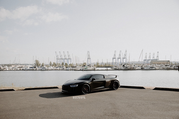 Фото дисков Strasse Wheels SV10M Deep Concave FS Другой цвет на Audi R8 (4S)