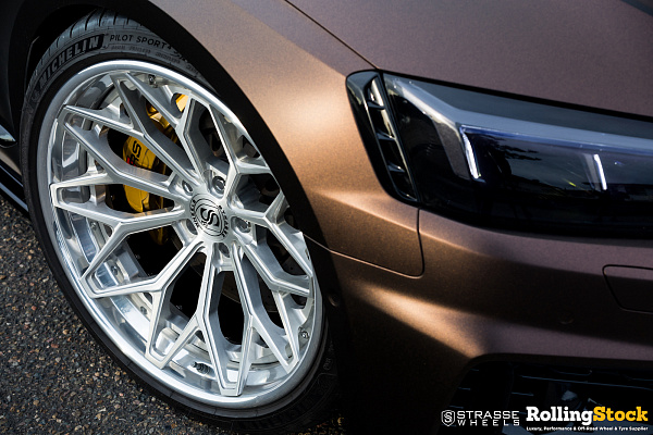 Фото дисков Strasse Wheels SV20M Deep Concave FS Глянцевый лак на Audi A/S/RS 5 (F5)