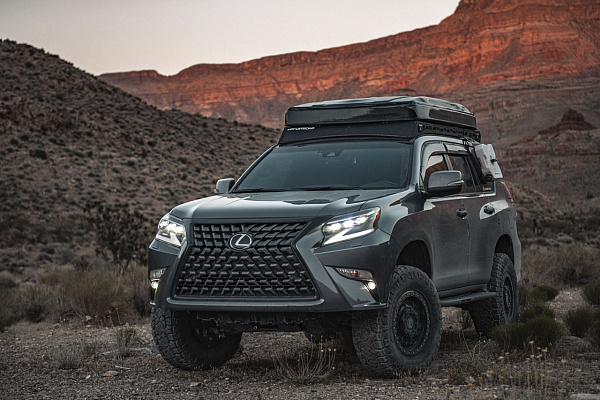 Фото дисков Black Rhino ABRAMS Черный матовый на Lexus GX II
