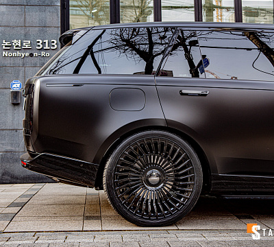 Фото дисков Vossen UV-5 на Land Rover Range Rover V