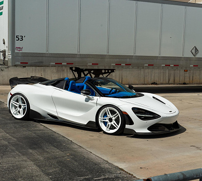 Фото дисков Anrky AN27 на McLaren 720S