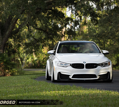 Фото дисков BC Forged TD01 на BMW 3/M3 (F3x/F80)