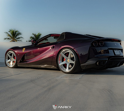 Фото дисков Anrky RS5.3 на Ferrari 812