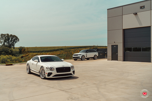 Фото дисков Vossen VPS-4 (3-Piece) Полированный лак на Bentley Continental GT III