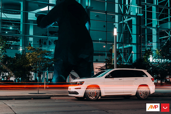 Фото дисков Vossen HF-2 Сатиновый графит на Jeep Grand Cherokee IV