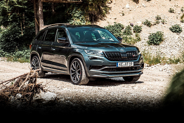 Фото дисков ABT Sport GR Алмазная проточка на Skoda Kodiaq I