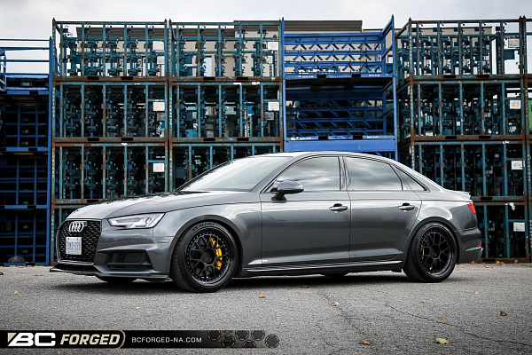 Фото дисков BC Forged LE72 // MLE72 Черный матовый на Audi A/S/RS 4 (B9)