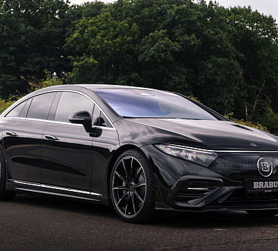 Фото дисков BRABUS Monoblock Z (Platinum Edition) на Mercedes-Benz EQS
