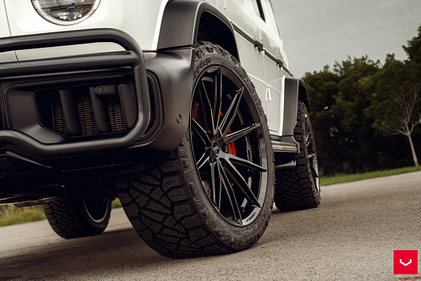 Фото дисков Vossen HFX-2 (5-Lug) Черный глянец на Mercedes-Benz G-Class III
