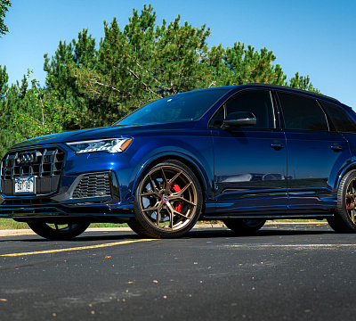 Фото дисков Vossen HF-5 на Audi Q7 (4M)