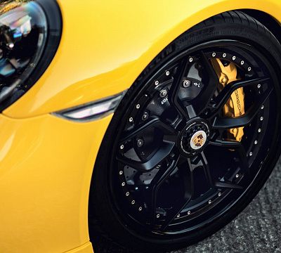 Фото дисков Brixton Forged PF9 на Porsche 911 VII