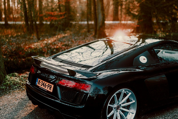 Фото дисков Brixton Forged R11-R Глянцевый лак на Audi R8 (4S)