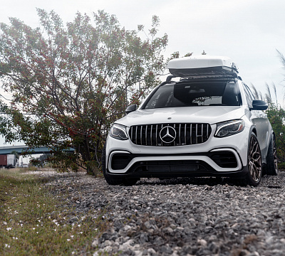 Фото дисков Vossen HF-2 на Mercedes-Benz GLC (X253, C253)