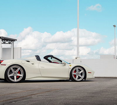 Фото дисков Anrky AN35 на Ferrari 488