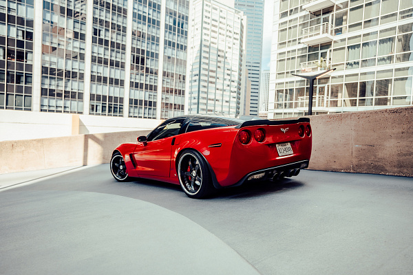 Фото дисков Strasse Wheels S5 Signature Другой цвет на Chevrolet Corvette C6