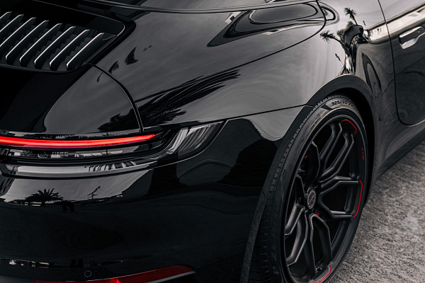 Фото дисков Brixton Forged CM5-RS Черный матовый на Porsche 911 VIII