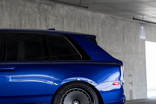 Фото дисков HRE 935 Черный сатин на Rolls-Royce Cullinan