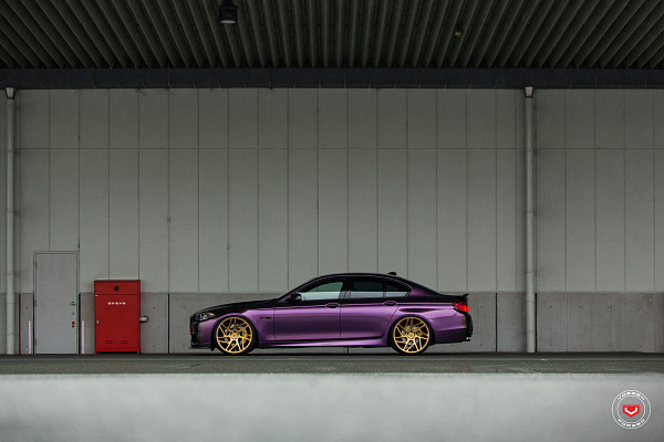 Фото дисков Vossen CG-209T Глянцевое золото на BMW 5/M5 (F10)