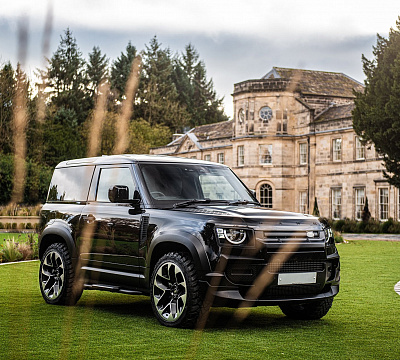 Фото дисков Kahn Type 60 RS2 на Land Rover Defender II
