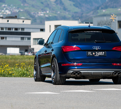 Фото дисков Vossen CV3 на Audi Q5 (8R)