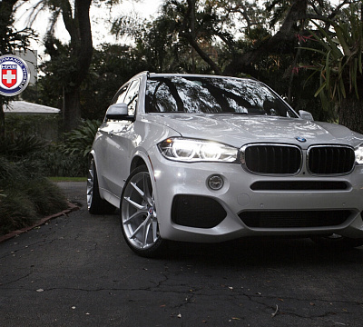 Фото дисков HRE P101 на BMW X5/X5 M (F15/F85)