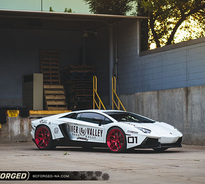 Фото дисков BC Forged HC053 на Lamborghini Aventador