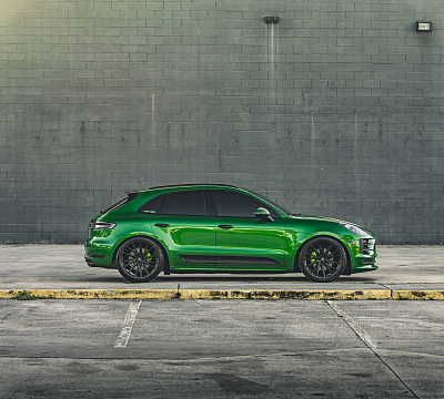 Фото дисков Vossen HF-4T на Porsche Macan I