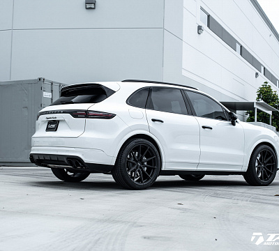 Фото дисков Vossen HF-3 на Porsche Cayenne III