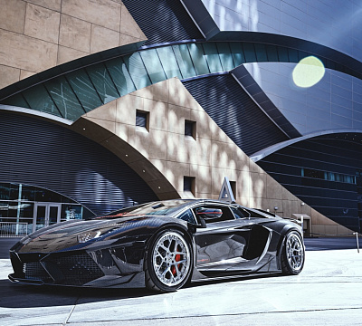 Фото дисков Savini SV84 на Lamborghini Aventador