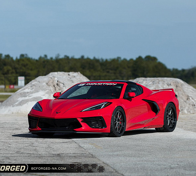 Фото дисков BC Forged LE10 // MLE10 на Chevrolet Corvette C8