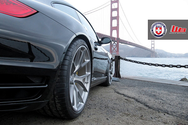 Фото дисков HRE P101 Сатиновый тонированный лак на Porsche 911 VI