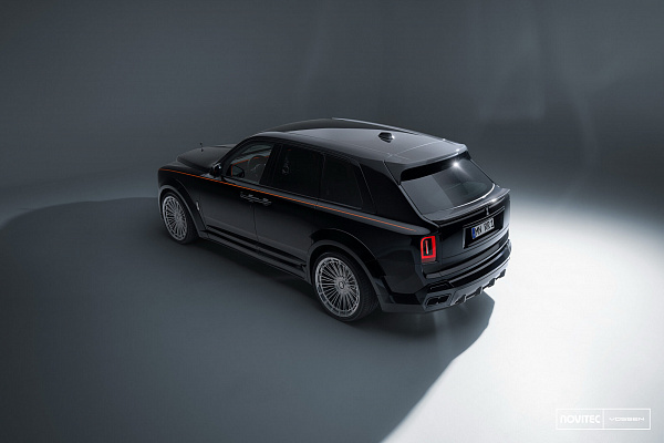 Фото дисков NOVITEC SP4 Глянцевый лак на Rolls-Royce Cullinan