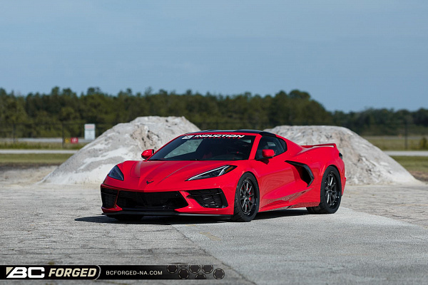 Фото дисков BC Forged LE10 // MLE10 Матовый графит на Chevrolet Corvette C8