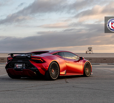 Фото дисков HRE 501M на Lamborghini Huracan