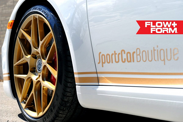 Фото дисков HRE FF01 Глянцевое золото на Porsche 911 VII