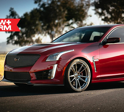 Фото дисков HRE FF04 на Cadillac CTS III