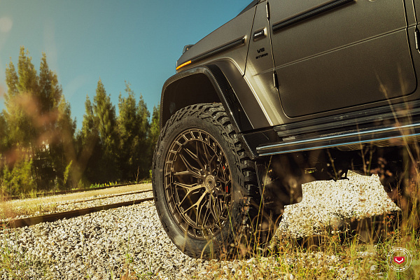 Фото дисков Vossen LC3-01T Сатиновая темная бронза на Mercedes-Benz G-Class III