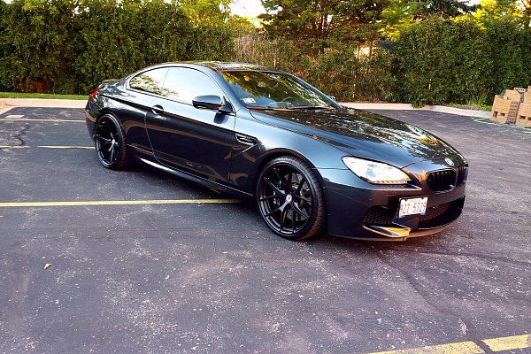Фото дисков HRE P101 Черный сатин на BMW 6/M6 (F06/F13/F12)