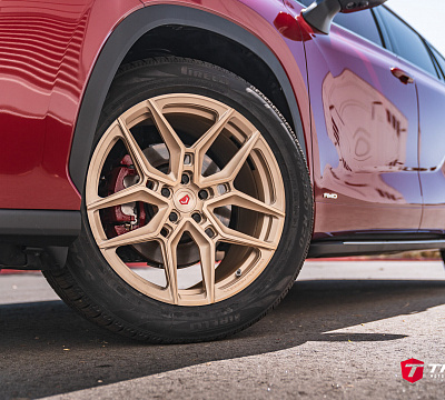 Фото дисков Vossen EVO-4 на Toyota Highlander U70
