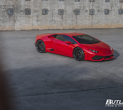 Фото дисков Vossen M-X2 на Lamborghini Huracan