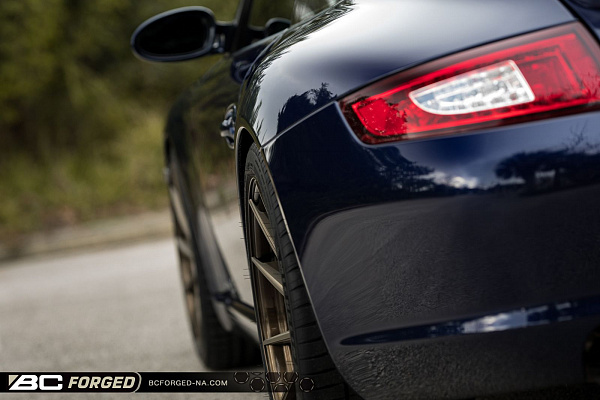 Фото дисков BC Forged HCA210 Сатиновая бронза на Porsche 911 VI