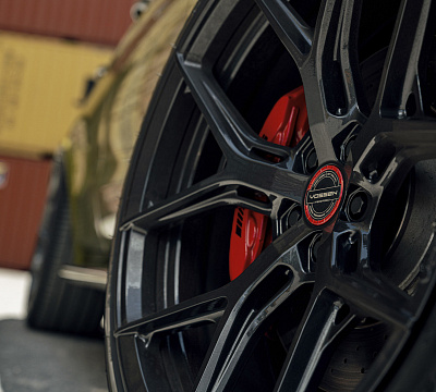 Фото дисков Vossen HF-5 на Mercedes-Benz GLC (X253, C253)